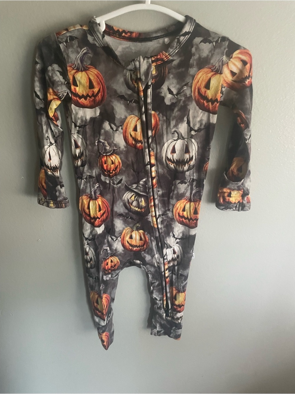 3/6 Months Bums and Roses Fright Club Romper